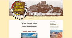 Desktop Screenshot of nativeamericanjourneys.com